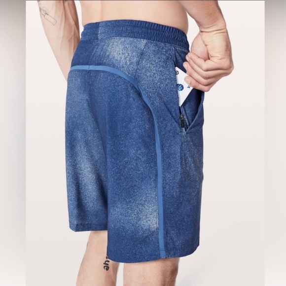 Lululemon Pace Breaker Ocean Spray Blue Shorts H. - Picture 9 of 16